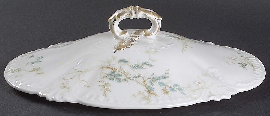 Schleiger 245 Lid for Oval Vegetable by Haviland-1