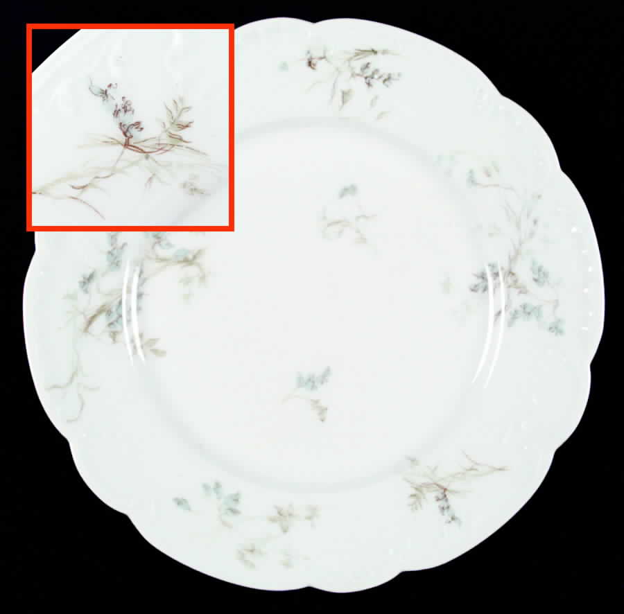 Schleiger 245 Luncheon Plate by Haviland-1