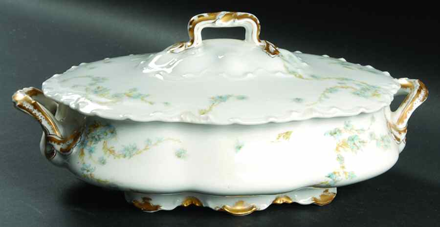 Schleiger 247b Oval Covered Vegetable by Haviland-1