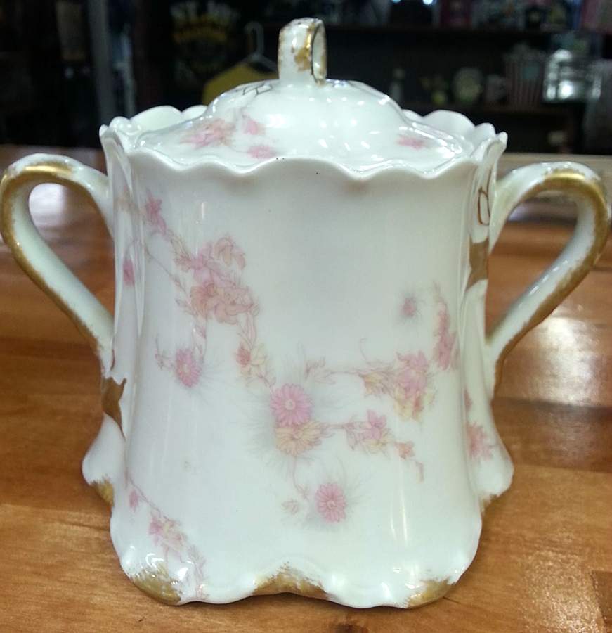 Schleiger 247g Sugar Bowl & Lid by Haviland-1