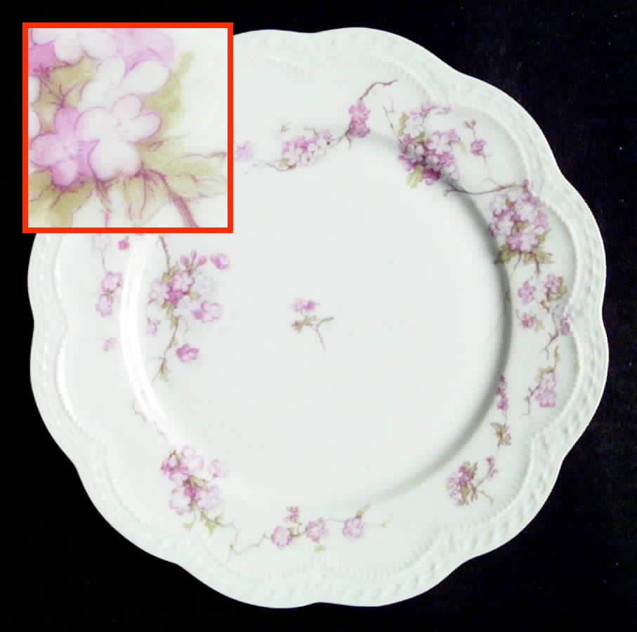 Schleiger 248 Luncheon Plate by Haviland-1