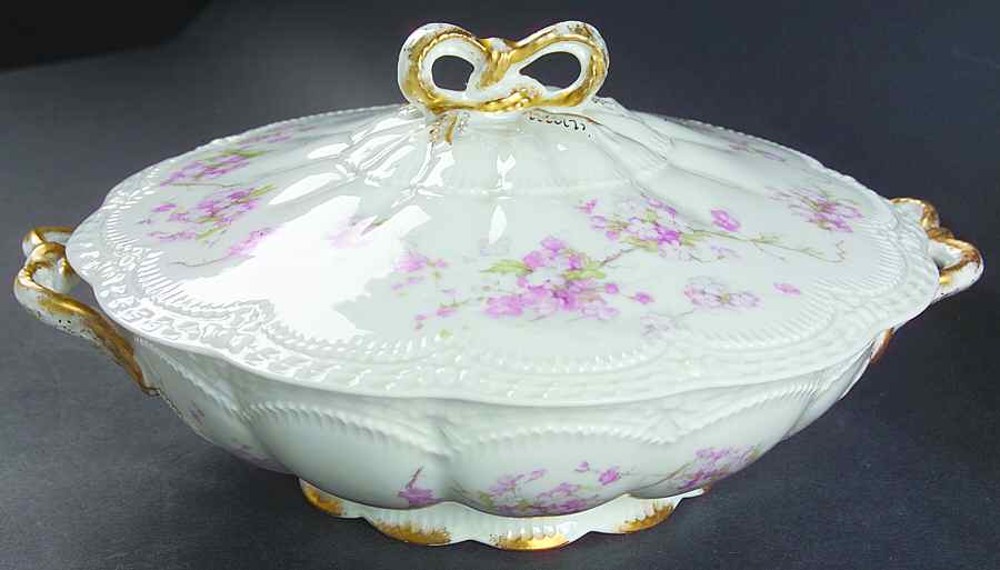 Schleiger 248 Round Covered Vegetable by Haviland-1
