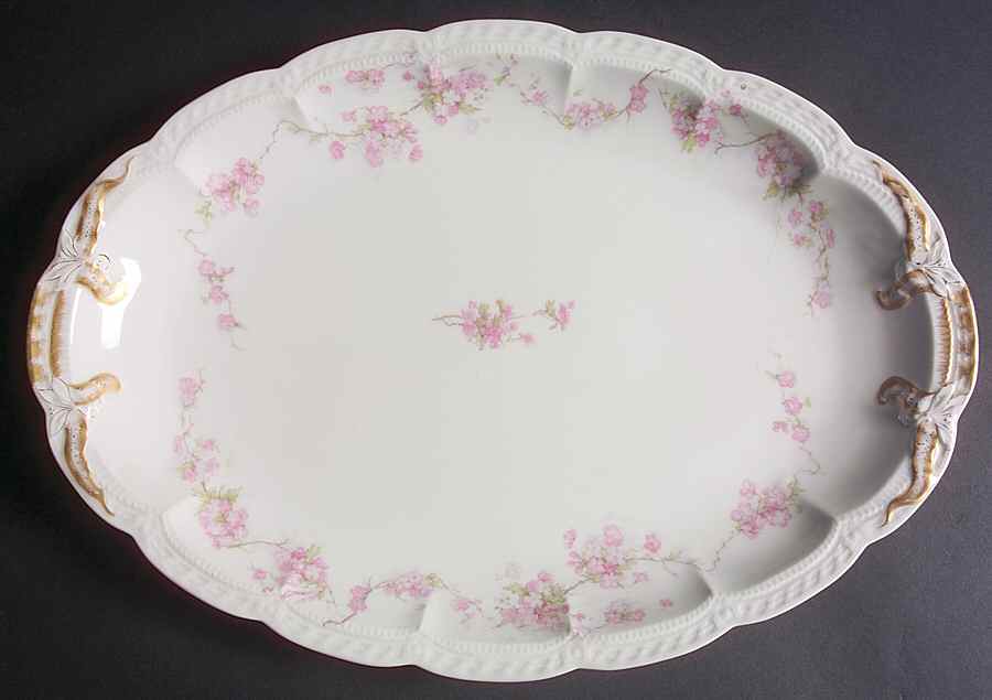 Schleiger 248 16" Oval Serving Platter by Haviland-1