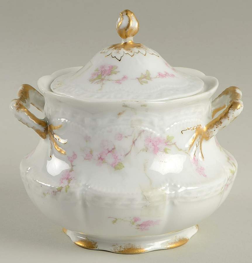 Schleiger 248 Sugar Bowl & Lid by Haviland-1