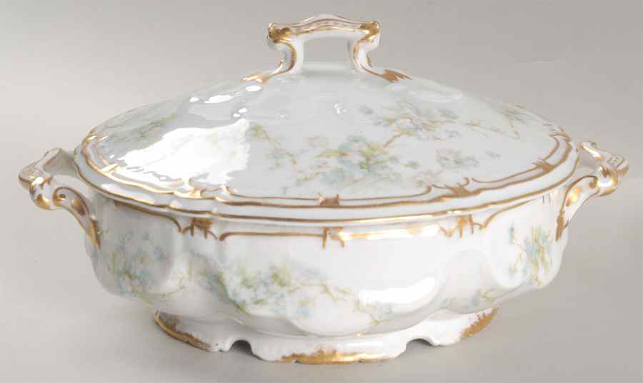 Schleiger 248A Round Covered Vegetable by Haviland-1