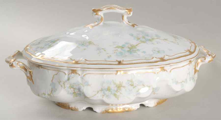 Schleiger 248A Oval Covered Vegetable by Haviland-1