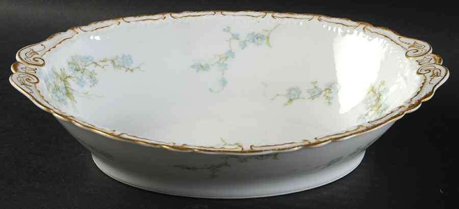 Schleiger 248A 10" Oval Vegetable Bowl by Haviland-1