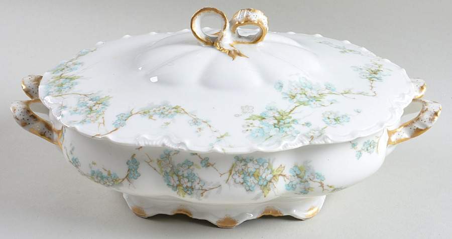 Schleiger 248B Oval Covered Vegetable by Haviland-1