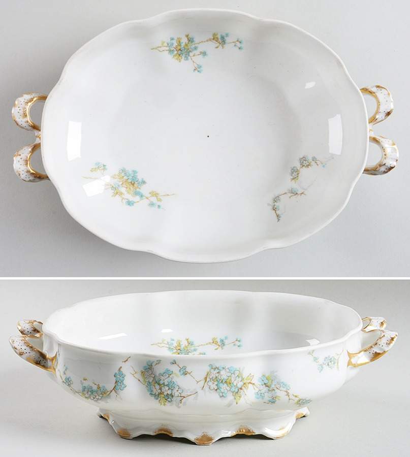 Schleiger 248B Oval Vegetable No Lid by Haviland-1
