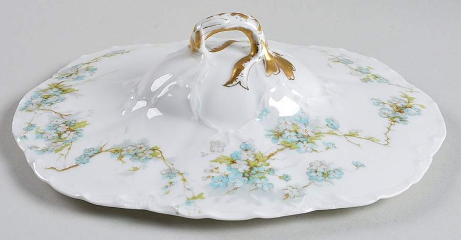 Schleiger 248B Lid for Oval Vegetable by Haviland-1