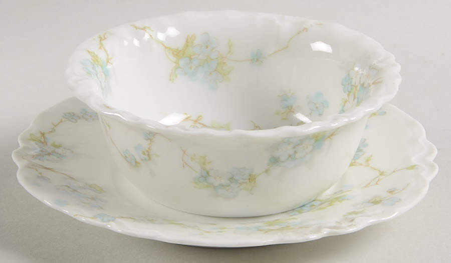 Schleiger 248B Ramekin & Saucer Set by Haviland-1