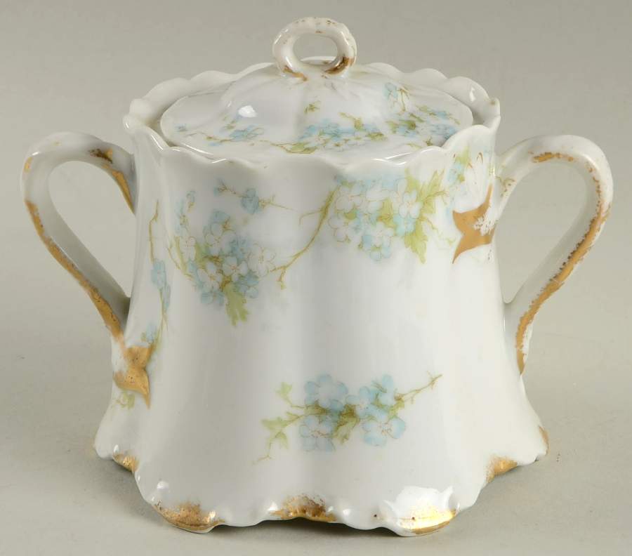 Schleiger 248B Sugar Bowl & Lid by Haviland-1