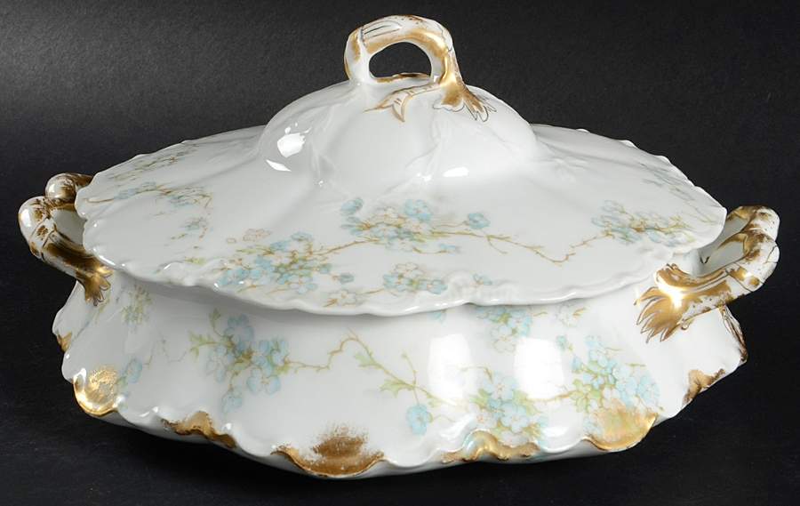 Schleiger 248B Round Covered Vegetable by Haviland-1