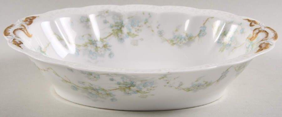 Schleiger 248C 10" Oval Vegetable Bowl by Haviland-1