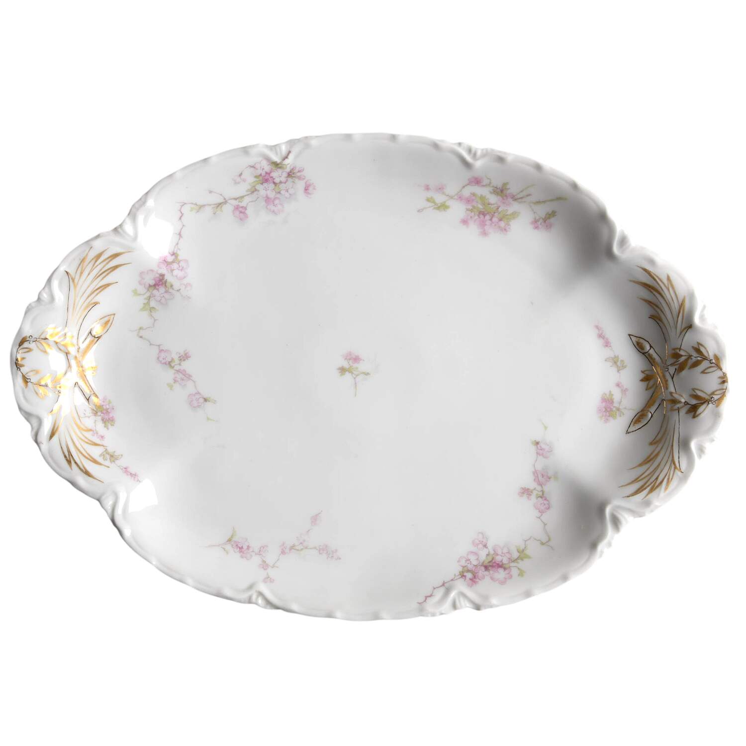 Schleiger 248F 13" Oval Serving Platter by Haviland-1