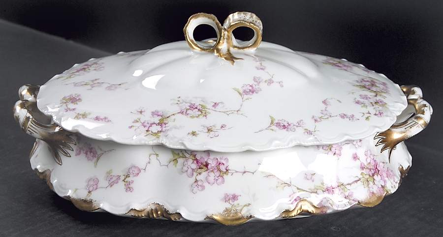 Schleiger 248F Oval Covered Vegetable by Haviland-1