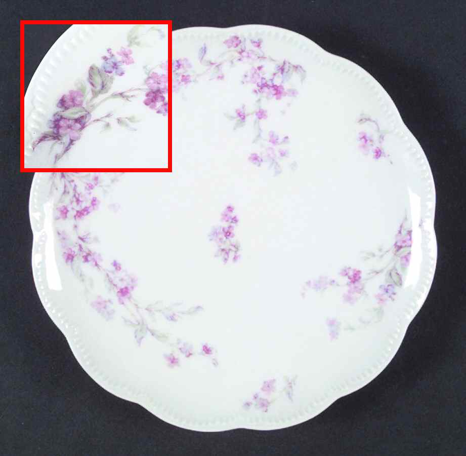 Schleiger 249 Salad Plate by Haviland-1