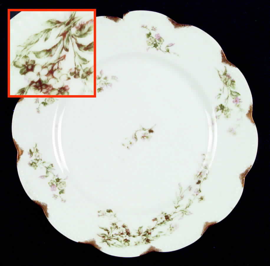 Schleiger 249D Dinner Plate by Haviland-1
