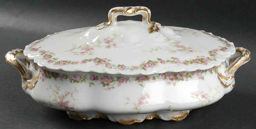 Schleiger 251 Round Covered Vegetable by Haviland-1