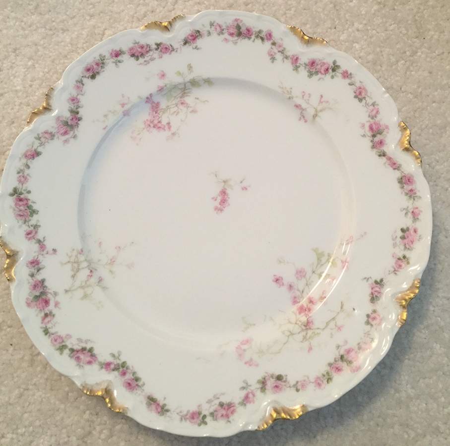 Schleiger 251A Dinner Plate by Haviland-1
