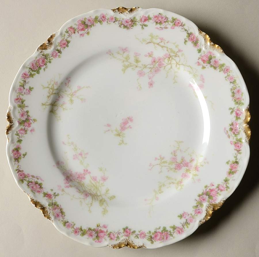 Schleiger 251A Luncheon Plate by Haviland-1