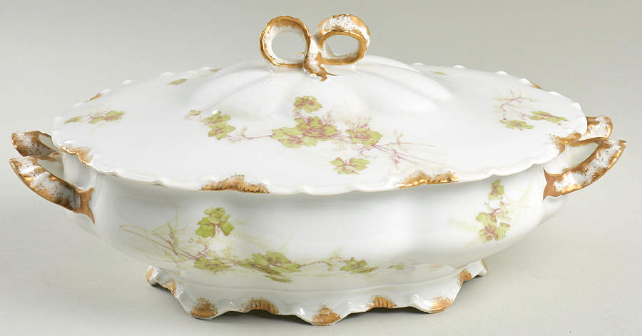 Schleiger 254A Oval Covered Vegetable by Haviland-1