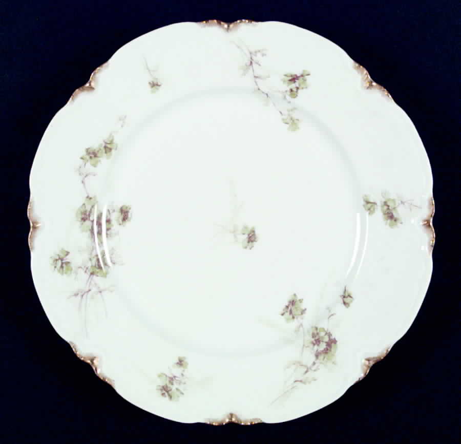 Schleiger 254A Dinner Plate by Haviland-1