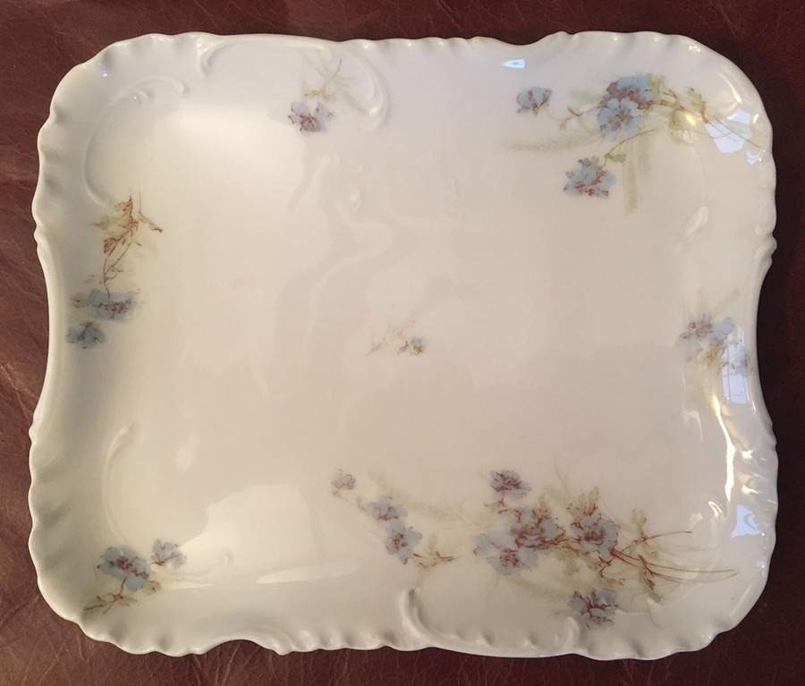 Schleiger 254H Bacon Serving Platter by Haviland-1