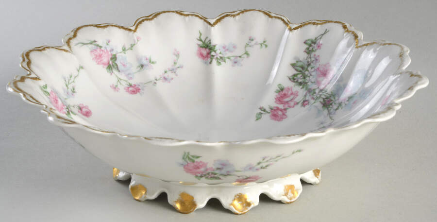 Schleiger 261 9" Round Vegetable Bowl by Haviland-1
