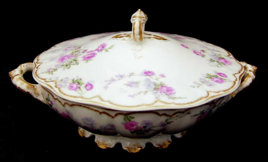 Schleiger 261 Round Covered Vegetable by Haviland-1