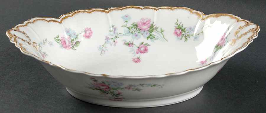 Schleiger 261 10" Oval Vegetable Bowl by Haviland-1