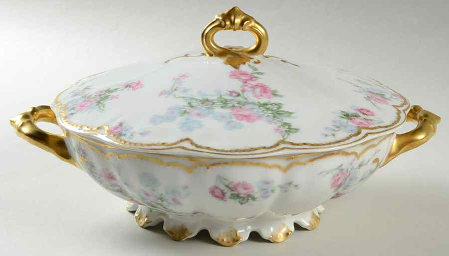 Schleiger 261 Round Covered Vegetable by Haviland-1