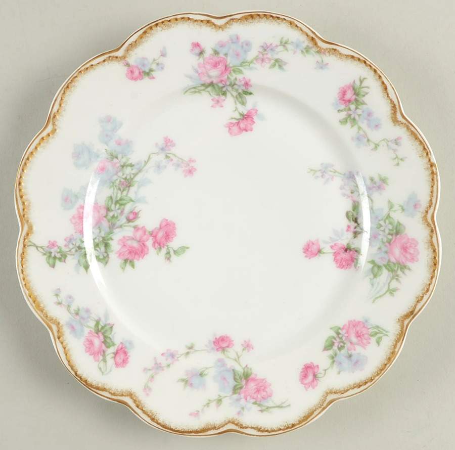 Schleiger 261 Luncheon Plate by Haviland-1