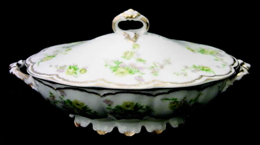 Schleiger 261G Oval Covered Vegetable by Haviland-1