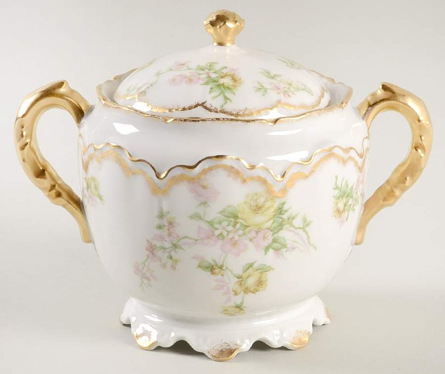 Schleiger 261G Sugar Bowl & Lid by Haviland-1