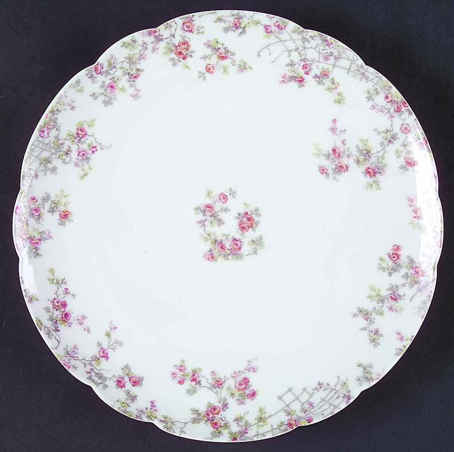 Schleiger 265 Coupe Luncheon Plate by Haviland-1
