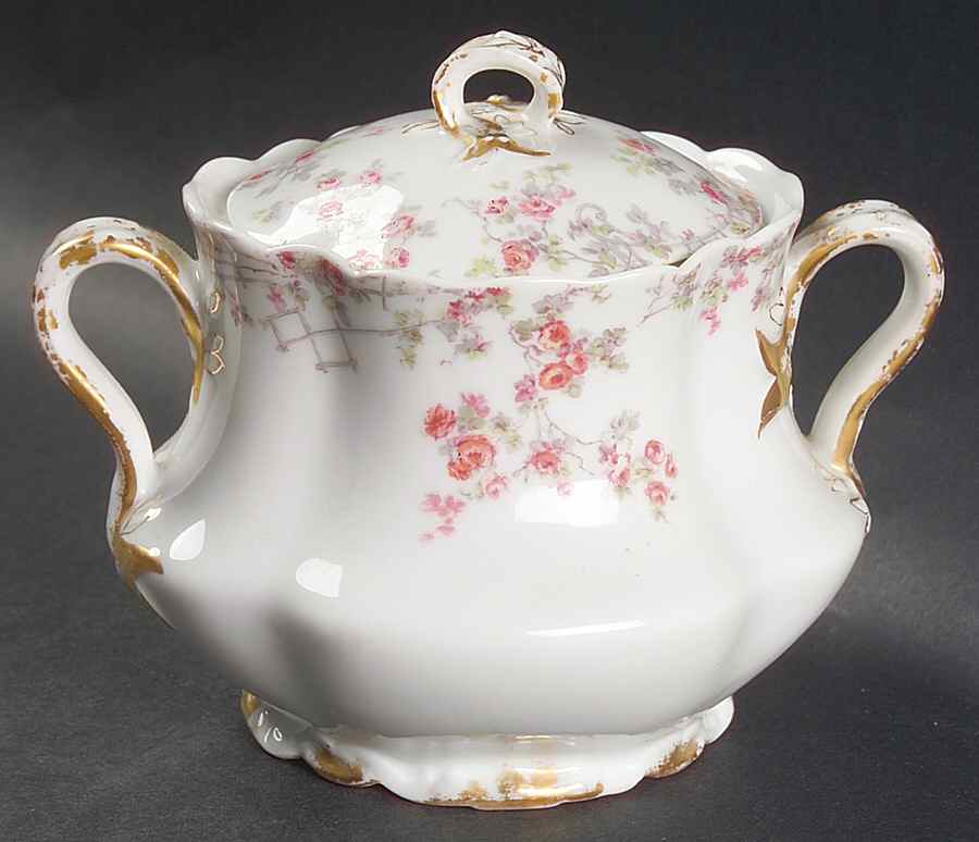 Schleiger 265 Sugar Bowl & Lid by Haviland-1