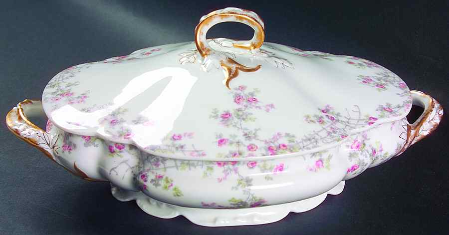 Schleiger 265 Oval Covered Vegetable by Haviland-1