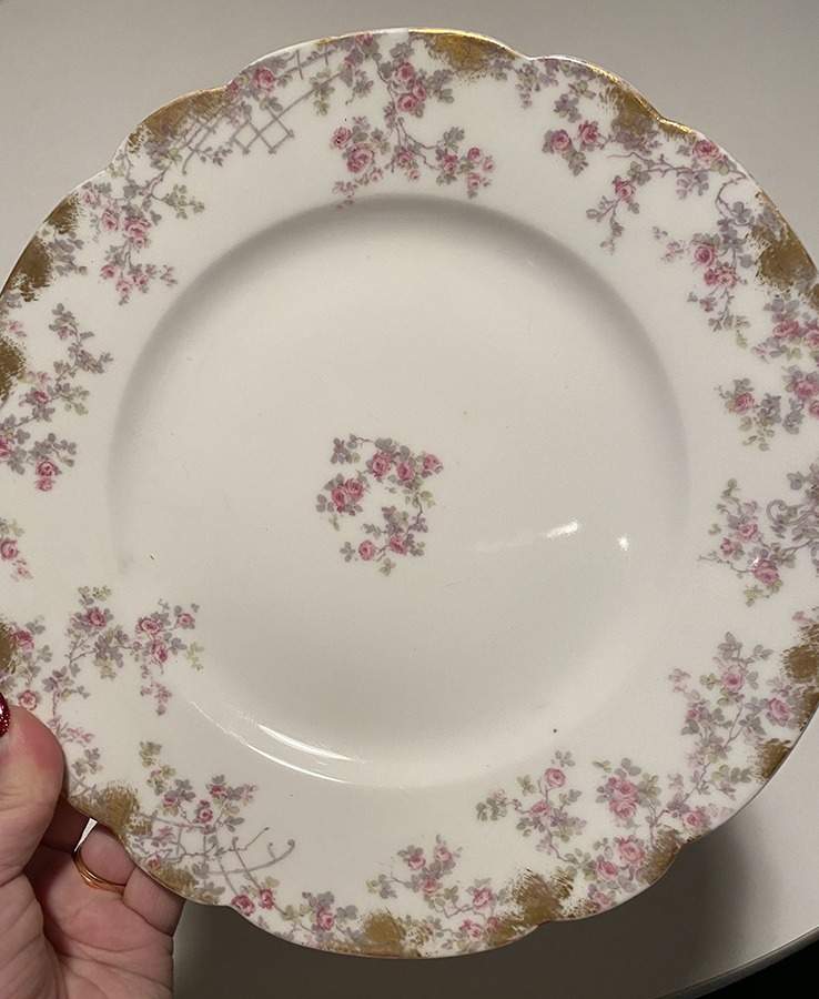 Schleiger 265b Dinner Plate by Haviland-1