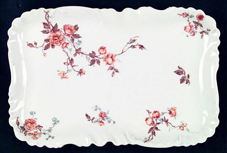 Schleiger 266 10" Rectangular Serving Platter by Haviland-1