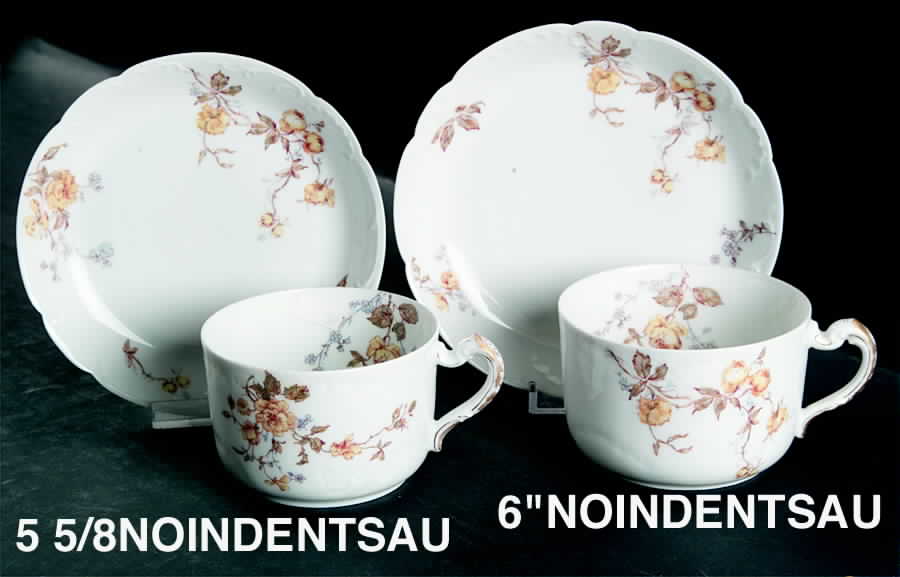 Schleiger 266 Flat Cup & Saucer Set by Haviland-1