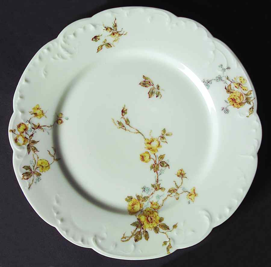 Schleiger 266 Dinner Plate by Haviland-1