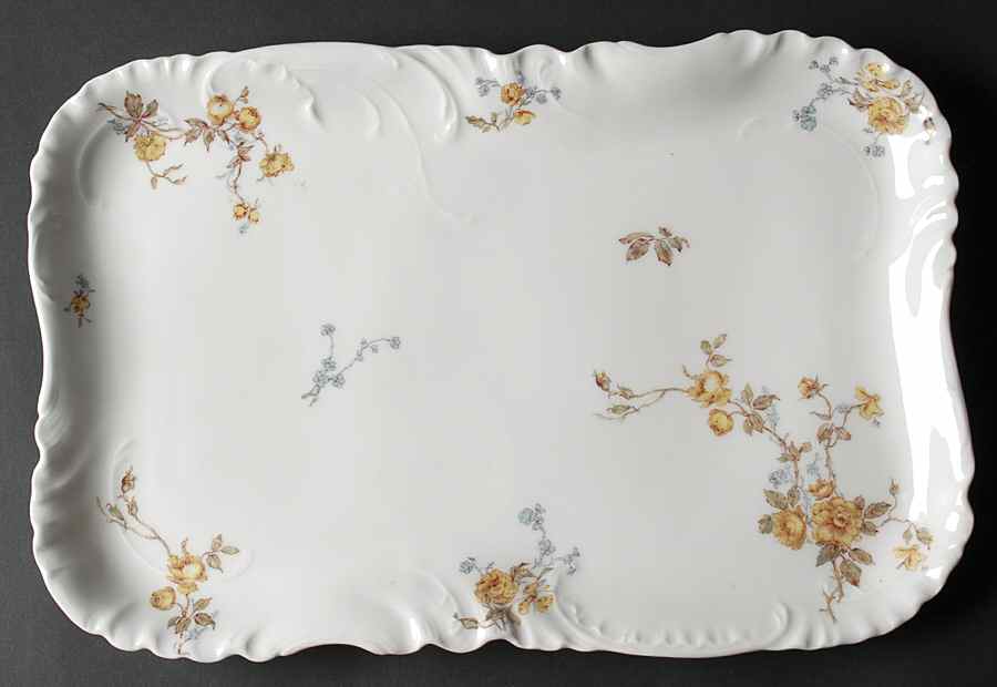 Schleiger 266 14" Rectangular Serving Platter by Haviland-1