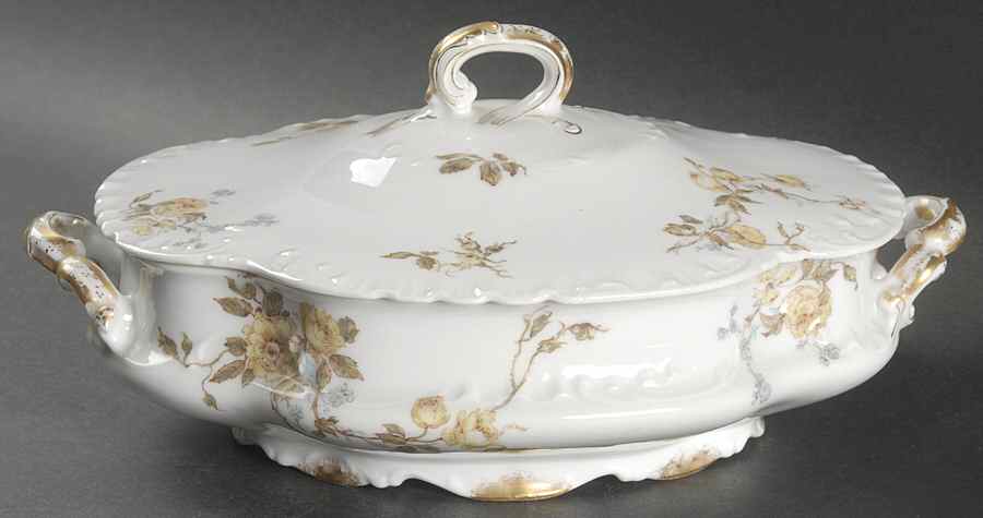 Schleiger 266 Oval Covered Vegetable by Haviland-1