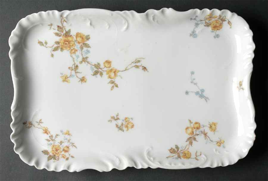 Schleiger 266 12" Rectangular Serving Platter by Haviland-1