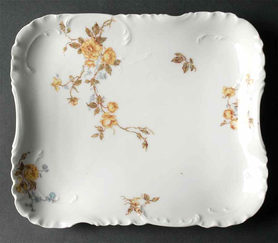 Schleiger 266 9" Rectangular Serving Platter by Haviland-1