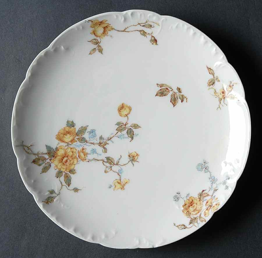 Schleiger 266 Coupe Salad Plate by Haviland-1