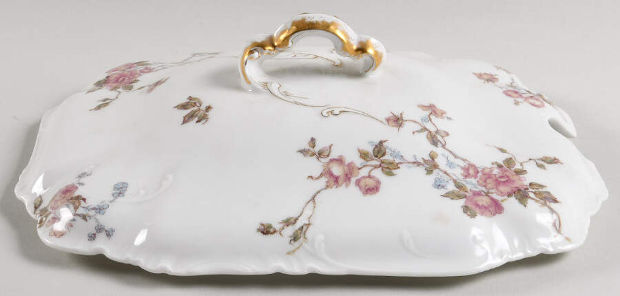 Schleiger 266B Lid for Rectangular Tureen by Haviland-1