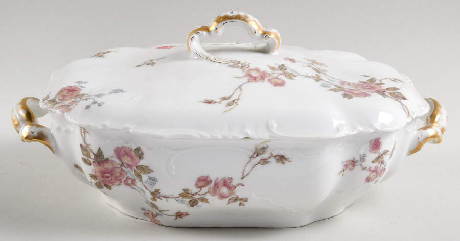 Schleiger 266B Rectangular Covered Vegetable by Haviland-1