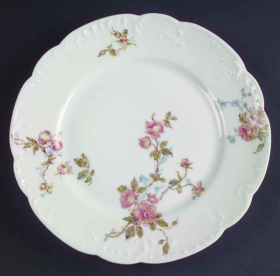 Schleiger 266B Luncheon Plate by Haviland-1